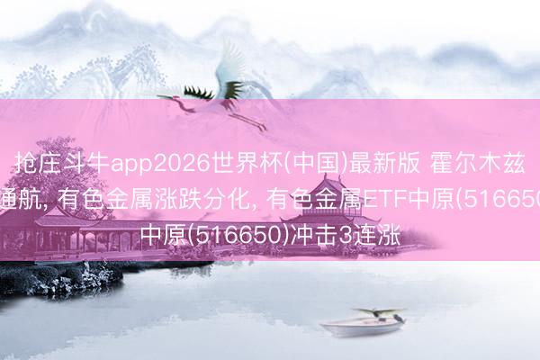 抢庄斗牛app2026世界杯(中国)最新版 霍尔木兹海峡将规复通航， 有色金属涨跌分化， 有色金属ETF中原(516650)冲击3连涨